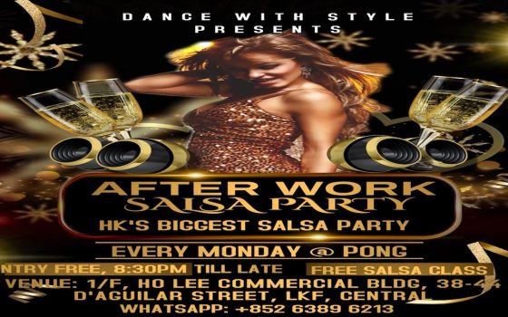 Halloween Salsa Party, Monday, 30th October at Pong, LKF. Entry is Free With A Free Salsa Class